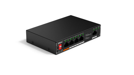 Switch 5 portowy Dahua SF1005P 4xPoE + 1xUplink