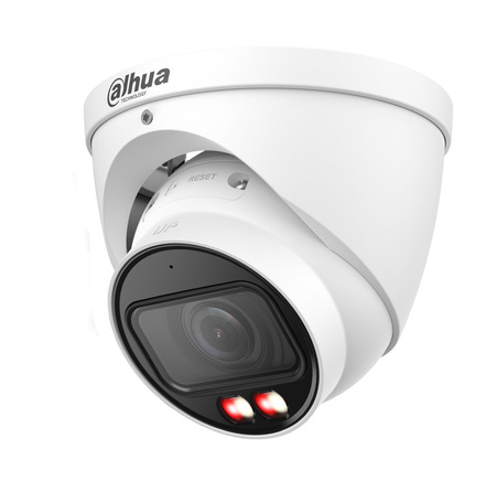 Zestaw: 4x Kamera zewnętrzna do monitoringu IP Dahua IPC-HDW2449T-ZS-IL-27135 4Mpx kopułkowa/eyeball zmiennoogniskowa 2,7-13,5mm, IR/LED 40m port microSD + karta 100zł