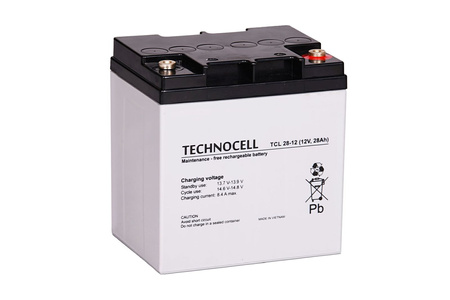 Akumulator Technocell TCL 28-12 W (12V 28Ah)