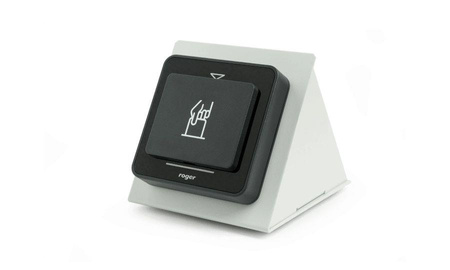 Terminal kontroli dostępu wewnętrzny Roger RUD-4-DES z czytnikiem kart Unique 125kHz (EM) / Mifare / DESFire 13,56MHz biurkowy na USB (standard: RACS 4/5 i SDK)