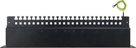 Patchpanel Pulsar RP-F24V6 wyposażony 24xF/FTP Cat6 1U 19”