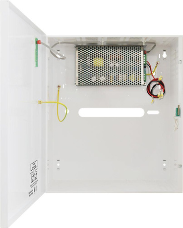 Zasilacz buforowy w obudowie ściennej Pulsar HPSB-24V5A-C 27,6VDC 5A max 2x17Ah