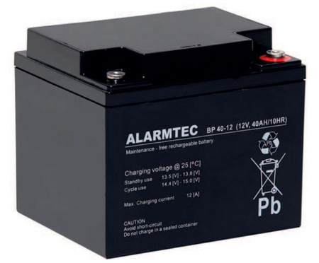 Akumulator Alarmtec BP 40-12 (12V 40Ah)