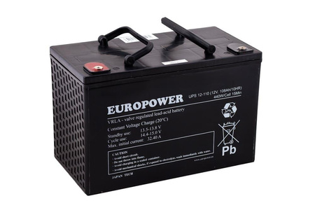 Akumulator Europower UPS 12-110 (12V 108Ah)