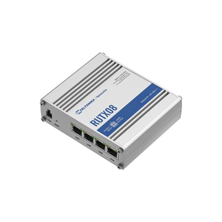 Router Teltonika RUTX08 USB WAN + 3x10/100/1000 IP30