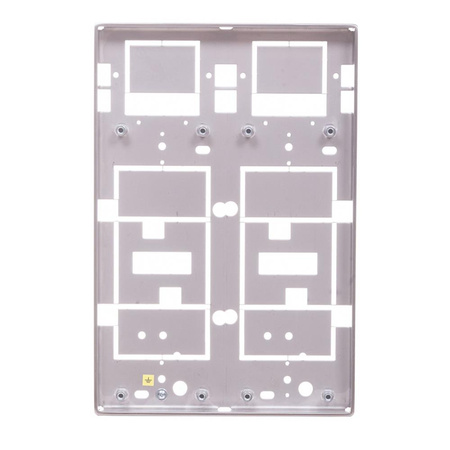 Ramka natynkowa ACO CDN-R-M2 NT średnia podwójna do CDNP5/6, CDNC/B, CDNA stal kwasoodporna