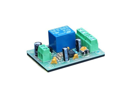 Moduł przekaźnika czasowego Scot RL-2T z wyjściem zasilającym 12VDC 10A