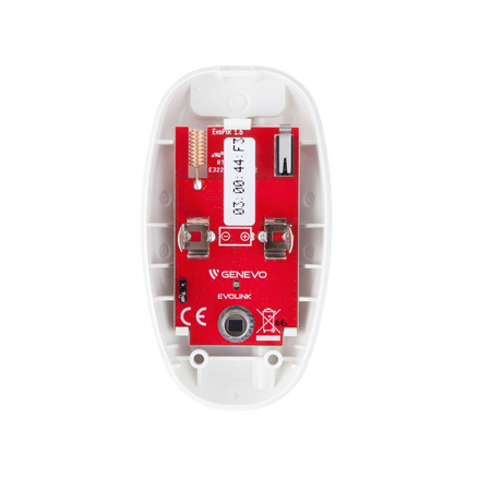 Czujka ruchu PIR GENEVO EvoPIR PET system EvoLiNK, soczewka sferyczna, zwierzęta do 20kg, 9m