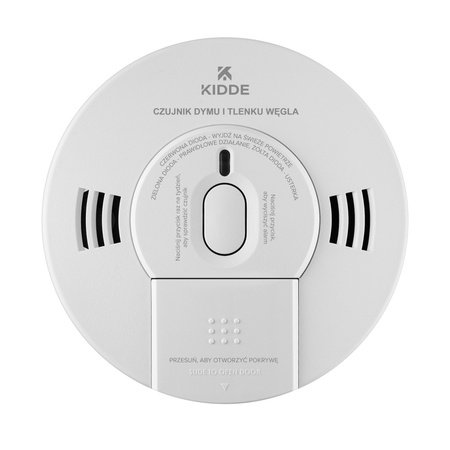 Czujnik tlenku węgla - czadu i dymu Kidde K10SCO 85dB PN EN 50291-1:2018 i PN-EN14604:2006P (EN14604:2005), 10 lat gwarancji