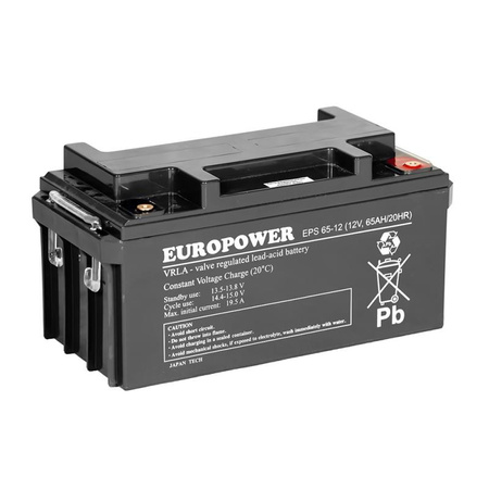 Akumulator Europower EPL 65-12 (12V 65Ah)