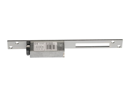 Elektrozaczep Scot ES-S24DC-RS PROFI 24V rewersyjny z sygnalizacją i płaskownikiem 250mm