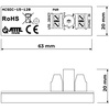 Przetwornica obniżająca napięcie 24VAC/12VDC Atte ACSDC-15-120