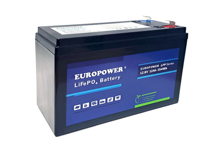 Akumulator Europower LFP/12/12/E (12,8V 12Ah)