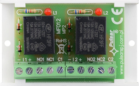 Moduł przekaźnikowy MP-2/24V Pulsar AWZ624