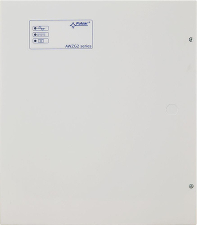 Zasilacz buforowy w obudowie ściennej Pulsar AWZG2-24V3A-C 27,6VDC 3A 83W Grade 2 max 2x17Ah