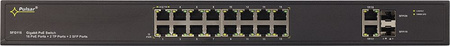 Switch 18 portowy Pulsar SFG116 16xPoE + 2xUplink 10/100/1000 + 2x Uplink SFP