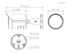 Kamera zewnętrzna do monitoringu IP Dahua IPC-HFW2541S-S-0280B-S2 5Mpx bullet stałoogniskowa 2,8mm, IR 30m, port microSD