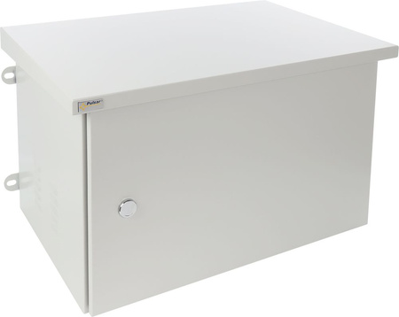 Szafa RACK 19" 6U 600x400 Pulsar RK664-G złożona, obciążenie do 80kg, wandaloodporna