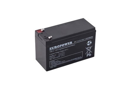 Akumulator Europower EP 7,2-12 (12V 7,2Ah)