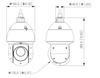 Kamera zewnętrzna do monitoringu IP Dahua SD49218DB-HC obrotowa zmiennoogniskowa 5-90mm IR 100m