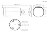 Kamera zewnętrzna do monitoringu IP Dahua IPC-HFW2849T-ZAS-IL-27135 8Mpx bullet wandaloodporna zmiennoogniskowa 2,7-13,5mm, IR/LED 60m port microSD