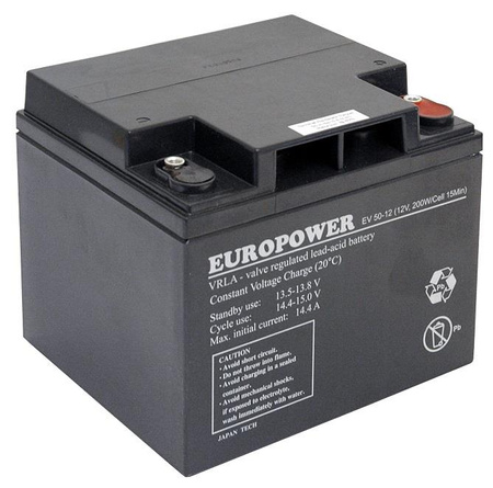 Akumulator Europower EV 50-12 (12V 48Ah)