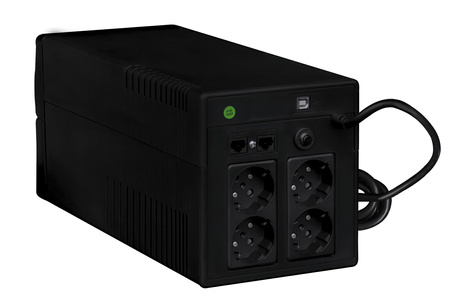 Zasilacz awaryjny UPS Blacktec BTOFFICE1K Office 1000 VA / 600W AVR 4xSchuko 2x7Ah filtr RJ11 USB