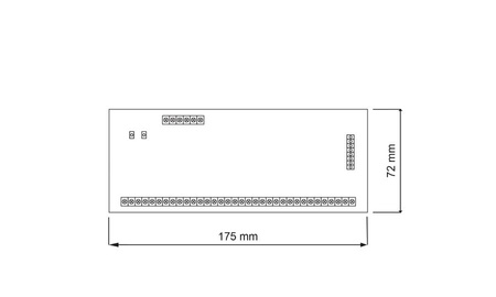 Moduł kontrolera dostępu MC16-PAC-ST z licencją na 4 przejścia Roger MC16-PAC-ST-4