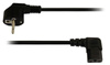 Przewód Schuko<>C13 Pulsar PSD13 2m 3x0.75mm2, wtyczki kątowe
