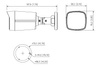 Kamera zewnętrzna do monitoringu IP Dahua IPC-HFW1439TL1-A-IL-0280B IPC-HFW1439TL1-A-IL 4Mpx bullet stałoogniskowa 2,8mm, IR/LED 30m