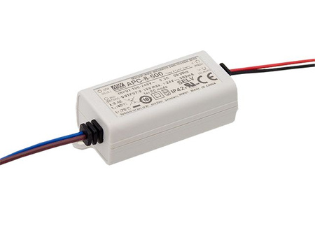 Zasilacz LED Mean Well APC-8-350 11÷23VDC 0,35A 8,05W IP42