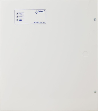 Zasilacz buforowy w obudowie ściennej Pulsar HPSB-24V5A-C 27,6VDC 5A max 2x17Ah