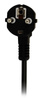 Przewód Schuko<>C13 Pulsar PSD13 2m 3x0.75mm2, wtyczki kątowe
