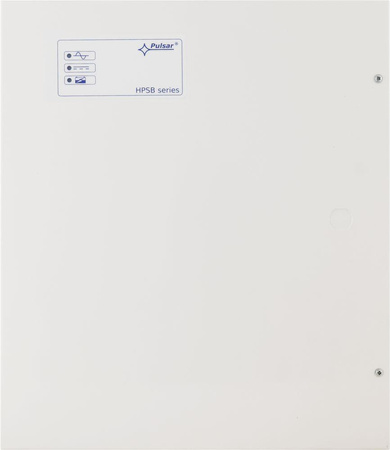 Zasilacz buforowy w obudowie ściennej Pulsar HPSB-24V10A-C 27,6VDC 10A max 2x17Ah