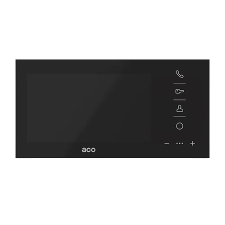 Unifon głośnomówiący ACO INS-MP7 BK / z ekranem 7" 800x480px