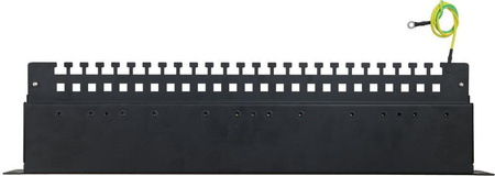 Patchpanel Pulsar RP-F24V5 niewyposażony 24xF/FTP Cat5e 1U 19”