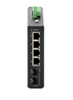 Switch 4 portowy Pulsar ISFE64 4xPoE + 2xUplink SFP bez zasilacza, mocowanie na szynę DIN
