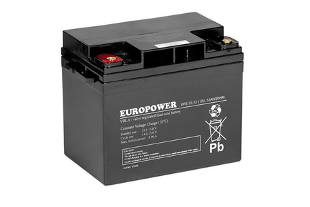 Akumulator Europower EPS 33-12 (12V 33Ah)