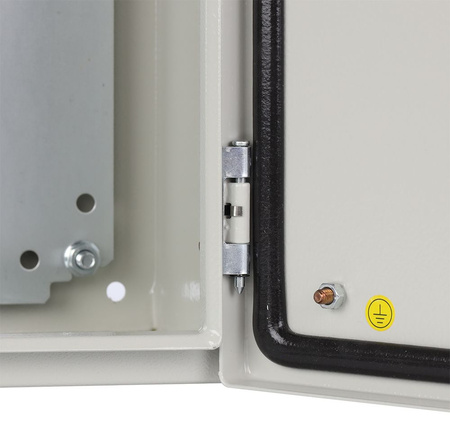 Obudowa metalowa z płytą montażową AWOH252515 IP66 250x250x150