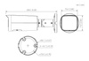 Kamera zewnętrzna do monitoringu IP Dahua IPC-HFW3842T-ZAS-2712 8Mpx bullet zmiennoogniskowa 2,7-12mm IR 60m port kart micro SD