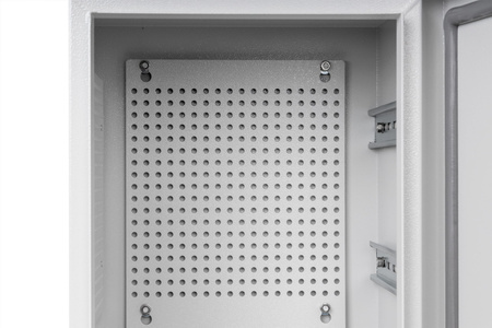 Obudowa metalowa Atte ABOX-ALUXL miejsce na akumulator 40Ah 480x270x210mm 2x szyna DIN aluminium IP66