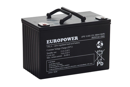 Akumulator Europower UPS 12-90 (12V 88Ah)