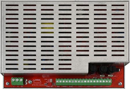 Zasilacz urządzeń przeciwpożarowych Pulsar EN54M-5A7-17 27,6VDC 5A 142W max2x20Ah