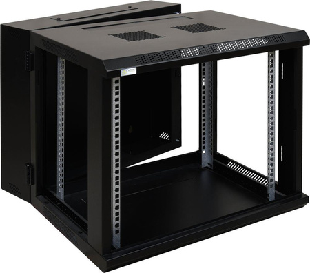 Szafa RACK 19” 6U 600x600 Pulsar RWD966 wisząca podwójna, złożona
