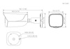 Kamera zewnętrzna do monitoringu IP Dahua IPC-HFW5442E-ASE-0280B-S3 4Mpx bullet stałoogniskowa 2,8mm IR 50m, port microSD