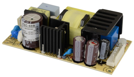 Zasilacz buforowy do obudowy Mean Well PSC-60B 27,6VDC 2,15A 59,34W