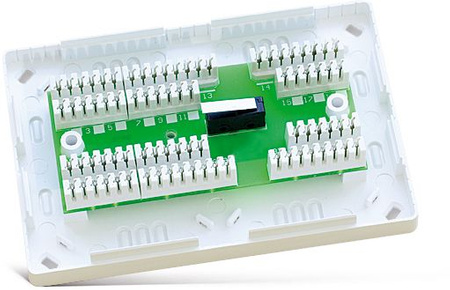 Moduł zacisków montażowych Satel MZ-3 CT 39 par Krone w obudowie z ABS