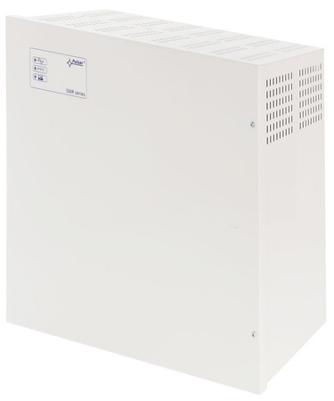 Zasilacz buforowy w obudowie ściennej Pulsar SWR-300 54VDC+12VDC 5,5A 300W dla switchy PoE i rejestratora, max 4x17Ah