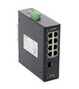 Switch 8 portowy Pulsar ISFE98 8xPoE + Uplink SFP bez zasilacza, mocowanie na szynę DIN