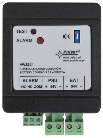 Kontroler akumulatorów 48VDC/5A Pulsar AWZ634